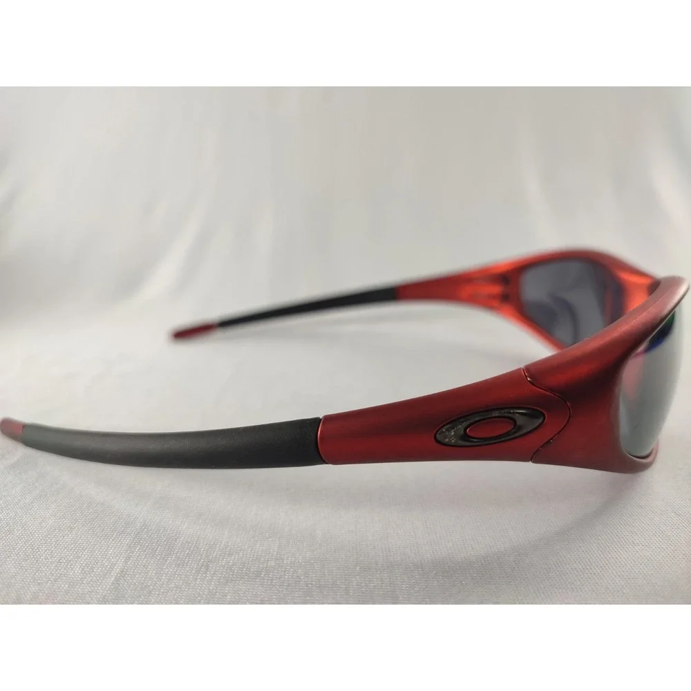 Oakley Straight Jacket FMJ‎ Red SURVIVOR 1999 Gen Black Iridium Made in USA